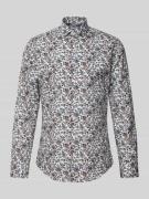 SEIDENSTICKER Slim Fit Business Hemd aus Baumwolle mit Kentkragen in O...