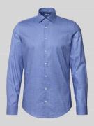 SEIDENSTICKER Slim Fit Business Hemd aus Baumwolle mit Kentkragen in B...