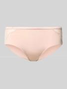 Mey Slip mit Spitzenbesatz in Rosa, Größe L