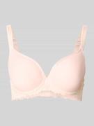 Mey BH mit Spitzenbesatz Modell 'Spacer' in Rosa, Größe 75B