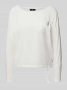 monari Blusenshirt mit Stehkragen in Offwhite, Größe 42