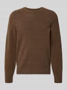 Marc O'Polo Denim Regular Fit Pullover mit Baumwoll-Anteil in Taupe, G...