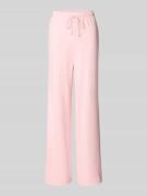 American Vintage Wide Leg Sweathose mit elastischem Bund in Hellrosa, ...