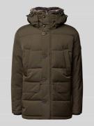 Strellson Regular Fit Steppjacke mit Kapuze Modell 'PIAZZA' in Oliv, G...