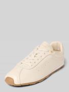 Tommy Hilfiger Low Top Sneaker aus echtem Leder in Offwhite, Größe 36