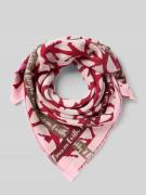 Codello Schal mit Baumwoll-Woll-Anteil in Rot, Größe 1