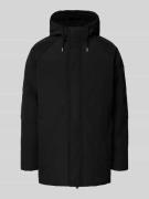 Jack & Jones Parka mit Kapuze Modell 'WOOD' in BLACK, Größe L