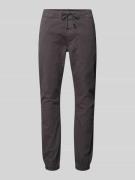 Tommy Jeans Slim Fit Chino aus Baumoll-Mix in Anthrazit, Größe L