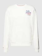 Scotch & Soda Sweatshirt mit Känguru-Tasche in Offwhite, Größe S