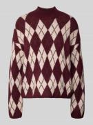 B.Young Oversized Strickpullover mit gerippten Abschlüssen Modell 'Naf...