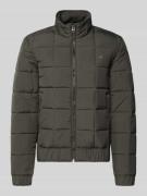 G-Star Raw Steppjacke mit Reißverschluss in Anthrazit, Größe L