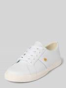 Lauren Ralph Lauren Sneaker aus Leder mit Label-Applikation Modell 'JA...