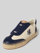 Lauren Ralph Lauren Sneaker aus Leder-Textil-Mix Modell 'LUIZE' in Mar...