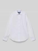 G.O.L. Slim Fit Hemd mit Kentkragen in Weiss, Größe 128