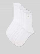camano Socken mit Label-Print in Weiss, Größe 47-49