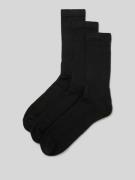 s.Oliver RED LABEL Socken mit Stretch-Anteil im 3er-Pack in Black, Grö...