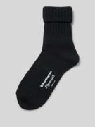 Burlington Socken mit Label-Detail Modell 'PLYMOUTH' in Black, Größe 3...