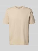 JOOP! Collection T-Shirt mit Label-Detail Modell 'Achilleas' in Sand, ...