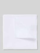 Monti Einstecktuch aus Baumwolle in Weiss, Größe 1