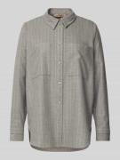 Smith and Soul Hemdbluse mit Knopfleiste in Taupe, Größe XS