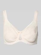 LASCANA Bügel-BH aus Spitze und Mikrofaser Modell 'Nuance' in Beige, G...