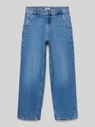Only Loose Fit Jeans aus Baumwoll-Mix Modell 'GIA' in Blau, Größe 140
