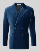 SELECTED HOMME Slim Fit Sakko aus Bio-Baumwoll-Samt in Marine, Größe 1...