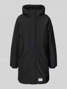 khujo Regular Fit Parka mit Kapuze Modell 'FOGG' in Black, Größe L