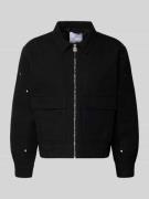 Edwin Jacke aus Wolle mit Pattentaschen Modell 'DOGMA WORK JACKET' in ...