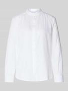 Marc O'Polo Relaxed Fit Hemdbluse aus reiner Baumwolle in Weiss, Größe...