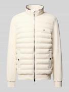Tommy Hilfiger Regular Fit Steppjacke aus Baumwoll-Mix in Offwhite, Gr...