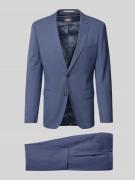 BOSS Slim Fit Anzug aus Schurwoll-Mix Modell 'H-HUGE-2Pcs-253' in Blau...