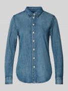 Lauren Ralph Lauren Regular Fit Jeansbluse Modell 'JAMELKO' in Jeansbl...
