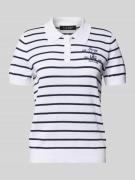 Lauren Ralph Lauren Strickshirt mit Polokragen Modell 'NATRISSA' in Ma...