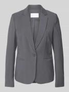 Jake*s Collection Blazer mit Reverskragen in Dunkelgrau, Größe 40