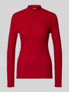 Marc O'Polo Denim Slim Fit Langarmshirt aus Lyocell-Mix in Rot, Größe ...