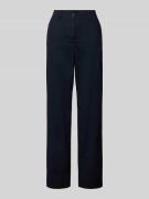 Marc O'Polo Wide Leg Culotte aus Baumwoll-Mix in Marine, Größe 34