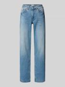 Smith and Soul Wide Leg Jeans im Used-Look Modell 'Sina' in Jeansblau,...