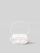 Diesel Shoulder Bag mit Logo-Detail in Silber, Größe 1