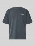 Wood Wood T-Shirt mit Rundhalsausschnitt Modell 'Liam' in Anthrazit, G...