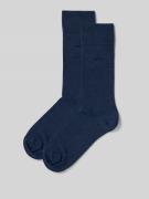 BOSS Socken aus Baumwoll-Mix im 2er-Pack in Jeansblau, Größe 39-42