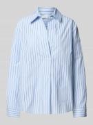 Samsøe Samsøe Relaxed Fit Hemdbluse mit V-Ausschnitt Modell 'SATOLINA'...