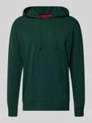 HUGO Regular Fit Hoodie aus Baumwoll-Mix Modell 'LAZE' in Dunkelgruen,...