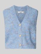 Marc O'Polo Denim Regular Fit Pullunder aus Schurwoll-Mix in Hellblau,...