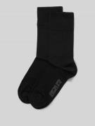 Christian Berg Men Socken mit Label-Print im 2er-Pack in Black, Größe ...