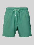 BOSS Badehose mit elastischem Bund Modell 'ICONIC' in Gruen, Größe L