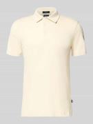 BOSS Regular Fit Poloshirt aus reiner Baumwolle Modell 'PALOSH' in Off...