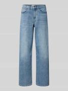 Only Wide Leg Jeans aus reiner Baumwolle Modell 'HOPE' in Jeansblau Me...