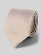 Blick Krawatte aus reiner Seide in Mud, Größe 1