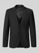 bugatti Regular Fit 2-Knopf-Sakko mit Pattentaschen in Black, Größe 10...